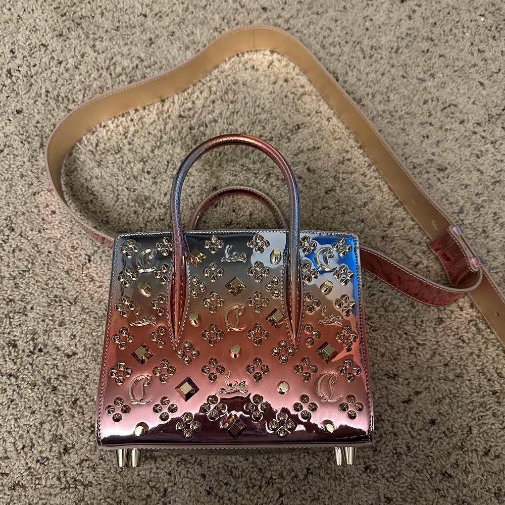 CHRISTIAN LOUBOUTIN Paloma Mini Studded Tote Bag - Picture 6 of 16